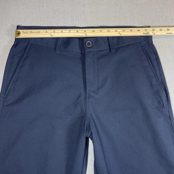 Lululemon Relaxed-Tapered Smooth Twill Trouser 34x28 True Navy Men's LM5AN1S - Picture 13 of 16